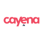 Logo da Cayena - cliente da Sharpi